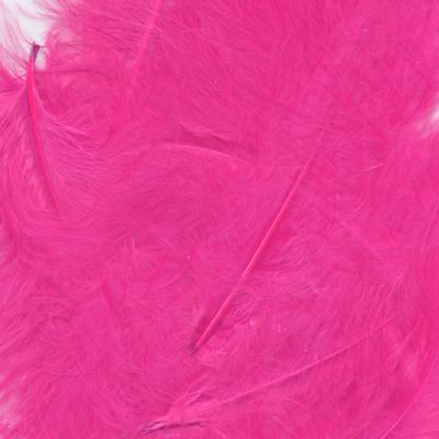 Eleganza Craft Marabout Feathers Mixed sizes 3inch-8inch 8g bag Fuchsia No.28 - Accessories